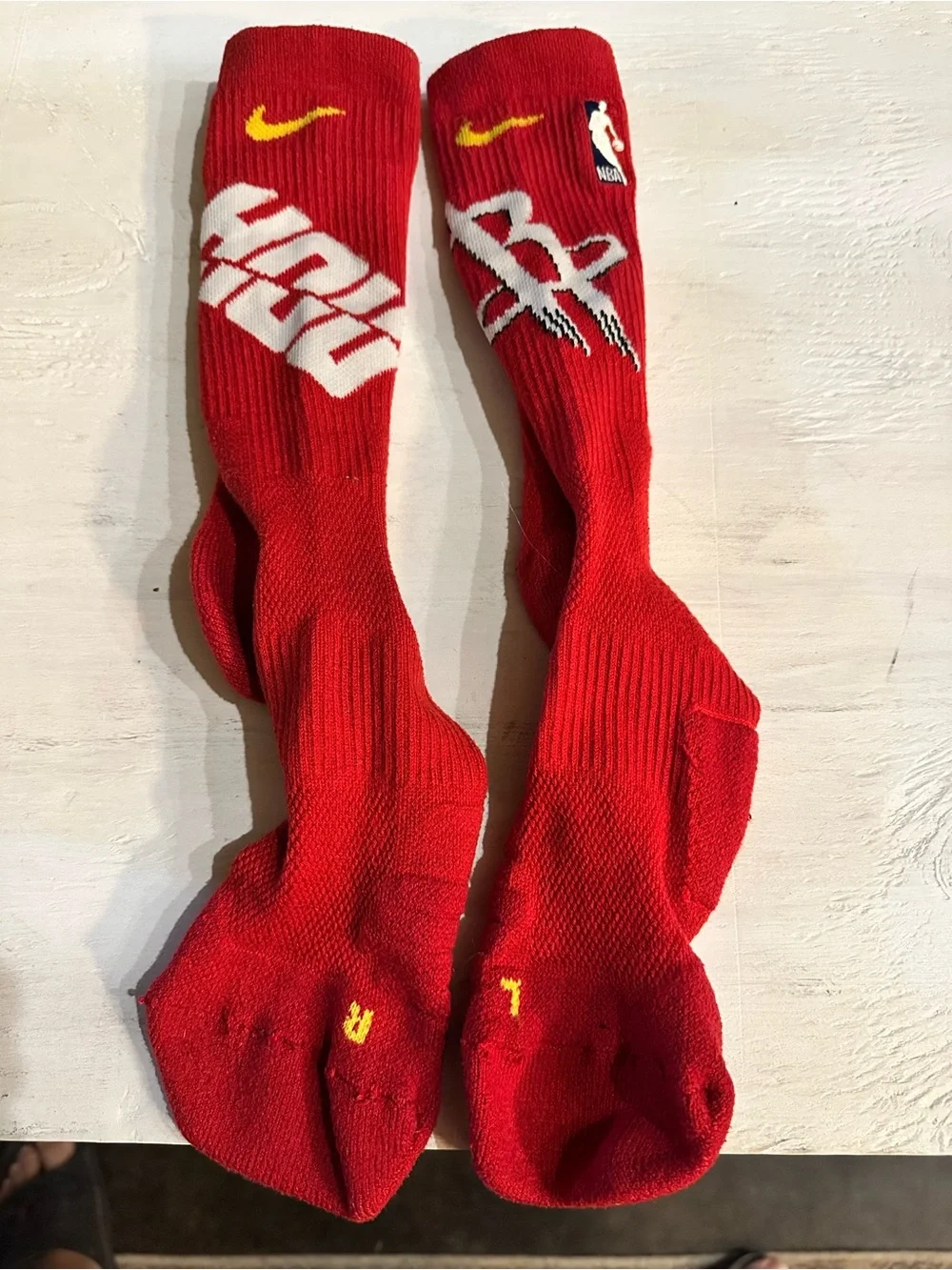 Nike Houston Rockets NBA Elite Team Performance Crew Socks